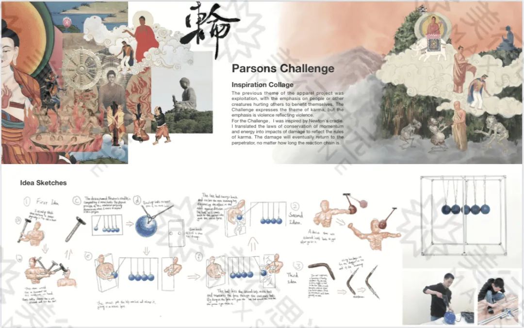 全美第1帕森斯服裝offer+33萬獎學(xué)金，被我用“正能量風(fēng)”作品集拿下！