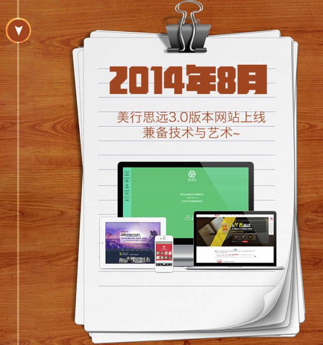 8月-【3.0版本網(wǎng)站上線】